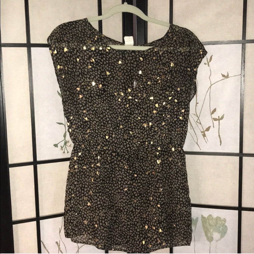 Sheer blouse